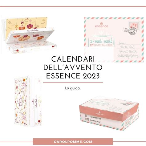 Calendari Avvento Essence 2023: contenuto, data e .